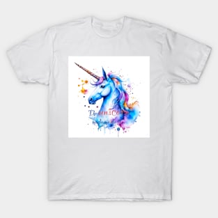 [AI Art] The unicorn made me do it T-Shirt